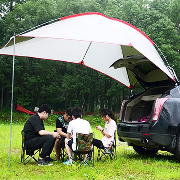 차박텐트 차량용텐트 차량 그늘막 어닝 자동차타프 꼬리텐트 도킹