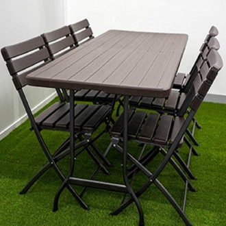 브로몰딩 접이식 일자형 폴딩 테이블 1200 1800 가판대 이동식 플라스틱 책상 의자 다이소 코스트코 이케아