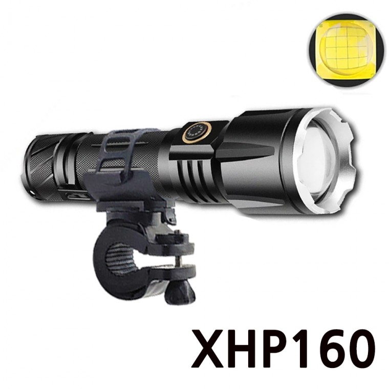 XHP160 LED 자전거 랜턴 줌 전조등 안전등 자전거라이트 P180 아X