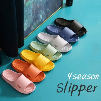 포시즌 컬러 슬리퍼/ 해변 여름 캠핑신발/ 학교실내화