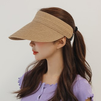 베라프 봄 여름 라피아햇 썬캡 모자 버킷햇 W348