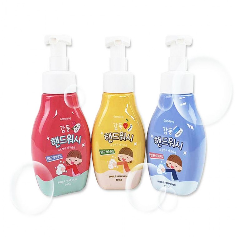 감동 핸드워시 펌프형 손세정 비누 300ml 12개(한박스)