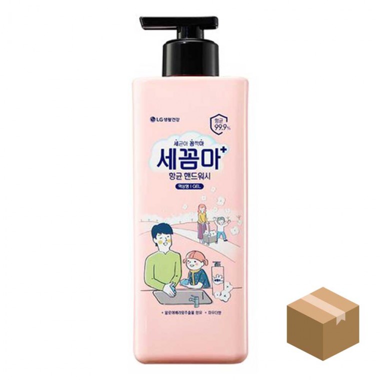 세균아꼼짝마 핸드워시 480ml 용기 파우더향x12개