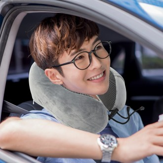 릴렉션 메모리폼 목베개 3종세트(그레이)