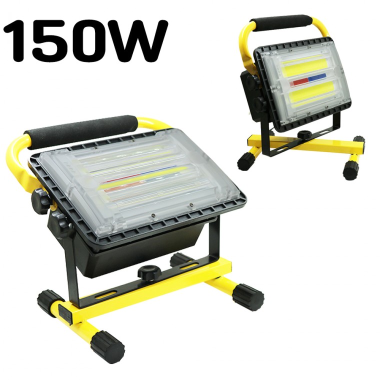 150W LED COB 야외 조명등 랜턴 작업등 충전식 투광기 860B 아X