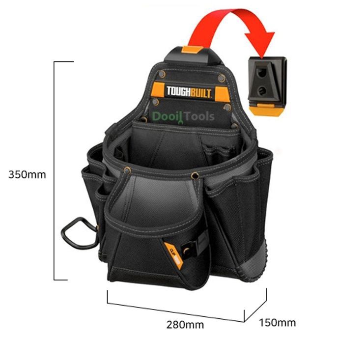 터프빌트 공구집 파우치 망치 못 주머니 벨트 23구