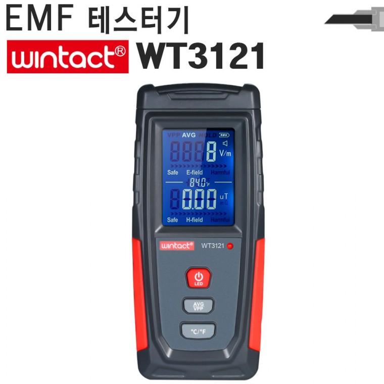 EMF 측정기 전자파 테스터기 방사선 검출기 WT3121