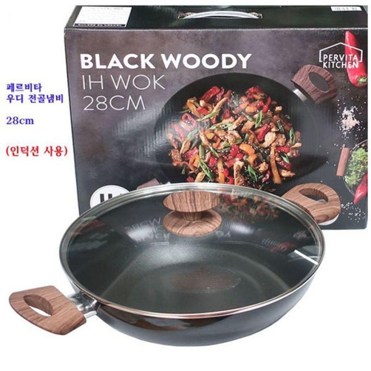 페르비타 인덕션 냄비 28cm 전골팬 웍팬 찌개