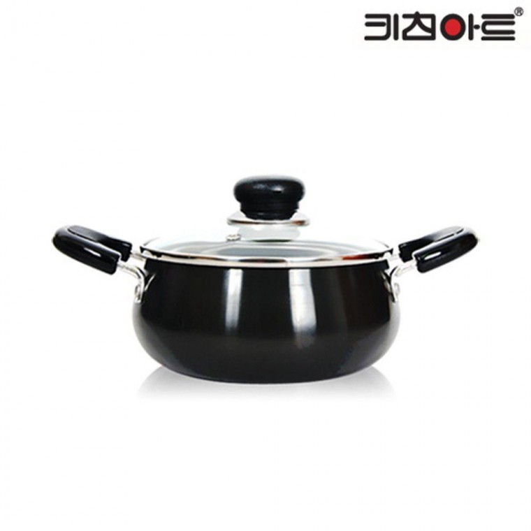 엘비 키친아트 냄비 16cm 라면 경질 찌게 국