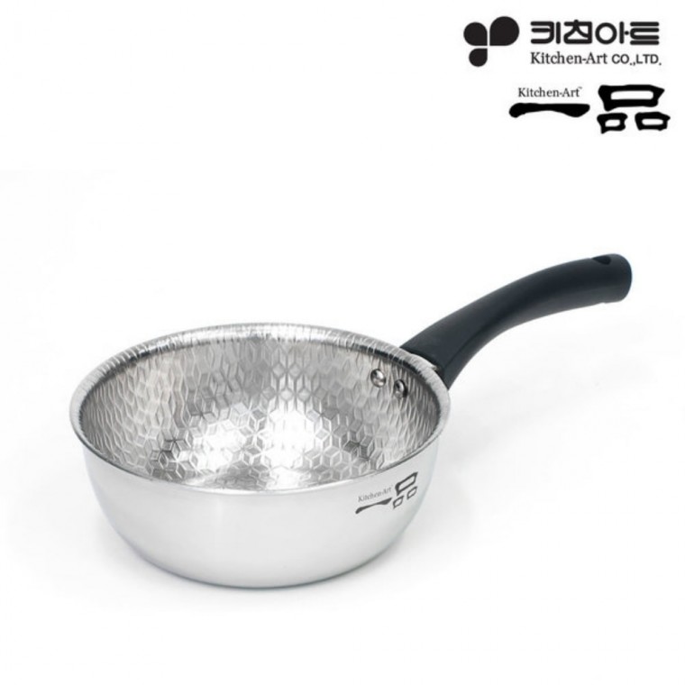 키친아트 팬 일품 5중 엠보 궁중팬 18cm