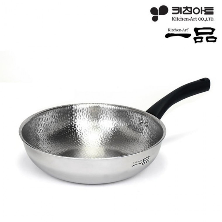 키친아트 팬 일품 5중 엠보 궁중팬 28cm