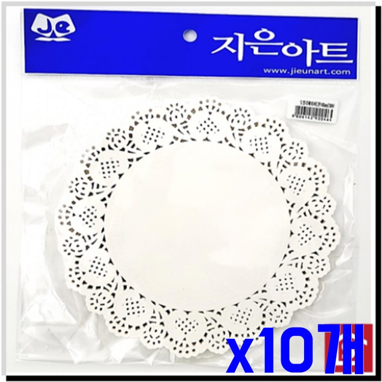 원형 도일리 페이퍼 165mm 100입 x10개 종이받침