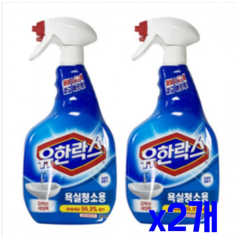 욕실청소용 청소세제 600ml 2P x2개 화장실청소