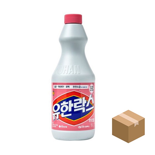 유한락스 후로랄 1L x 12개 BOX 향락스 청소 세정제