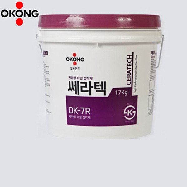 오공 OK-7R 쎄라텍 타일본드 17KG