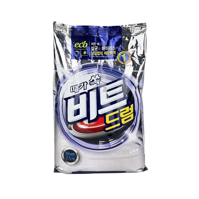 세탁세제 2.5kg(드럼용) 분말 가루세제 가루세탁세제 가루세제 세탁세제