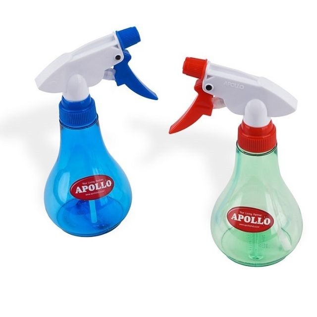 APOLLO 공병 컬러 분무기 250mL 10개묶음(색상혼합) 공병분무기 물분무기 물뿌리개