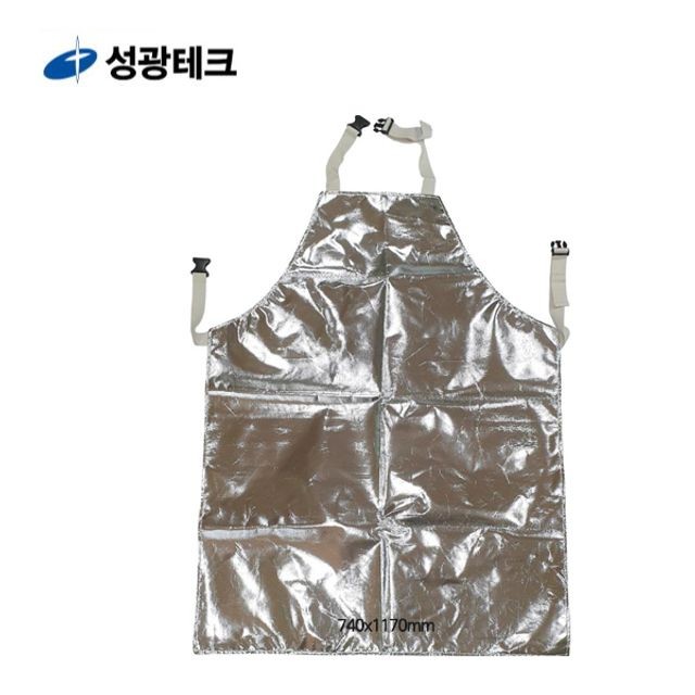 성광 테크 산업용 방열 앞치마 SK-22(대) 740x 1170mm 방열복 방열상의