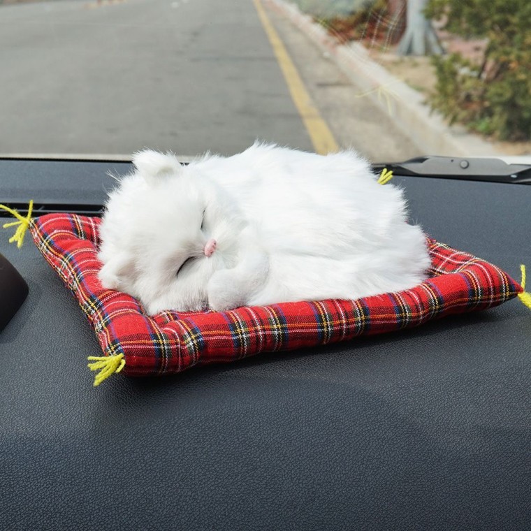 자동차 인형 차량용 탈취제 제습제 화이트냥이 BIG 악세사리 노호혼 용품