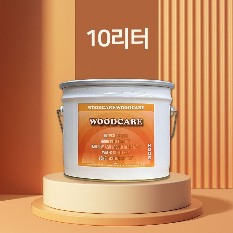 목재우드케어 오일스테인 woodcare 10리터 원목 페인트