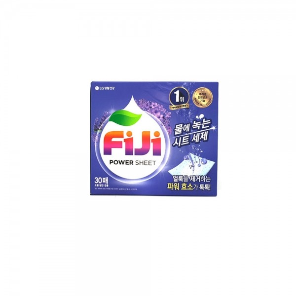 생활건강 FIJI시트형세제30매 라벤더