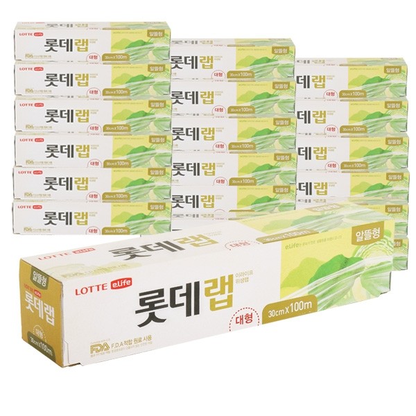 (BOX)랩(pvc )30cm x 100M 20개입