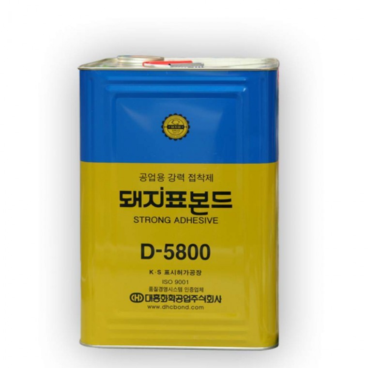 19금 돼지표본드 D-5800 15Kg 접착제 본드 돼지본드 강력접착 접착본드