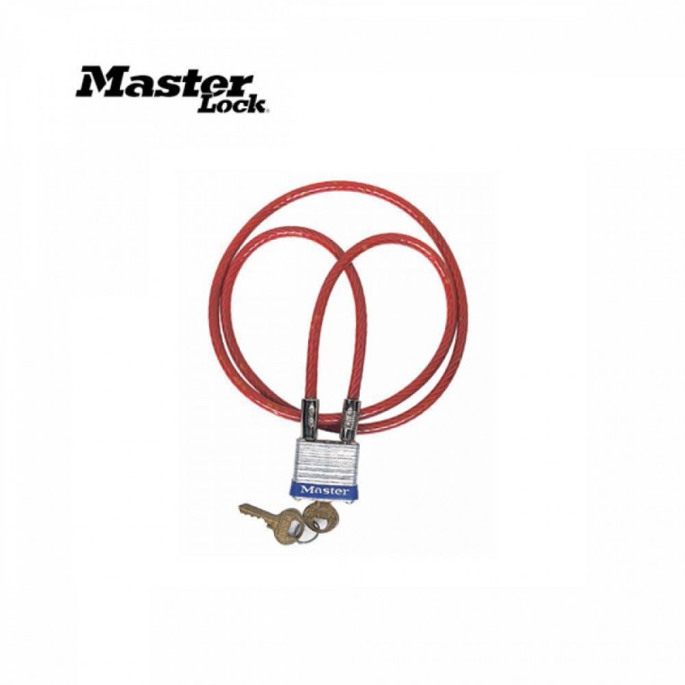 MASTER LOCK 와이어열쇠 719D 자물쇠 잠금장치 도난방지 번호키 도어락