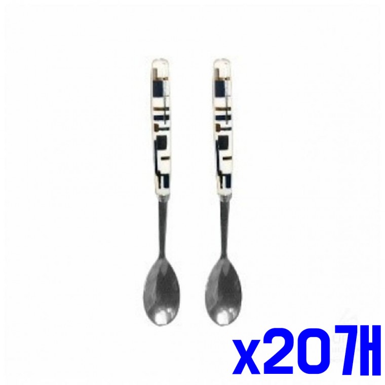 클래식 티스푼 2호 2P x20개 과일스푼 디저트스푼