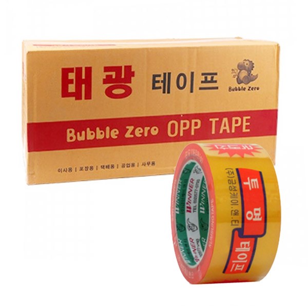 OPP 투명 박스테이프 48mm 40M (1박스 50개입)