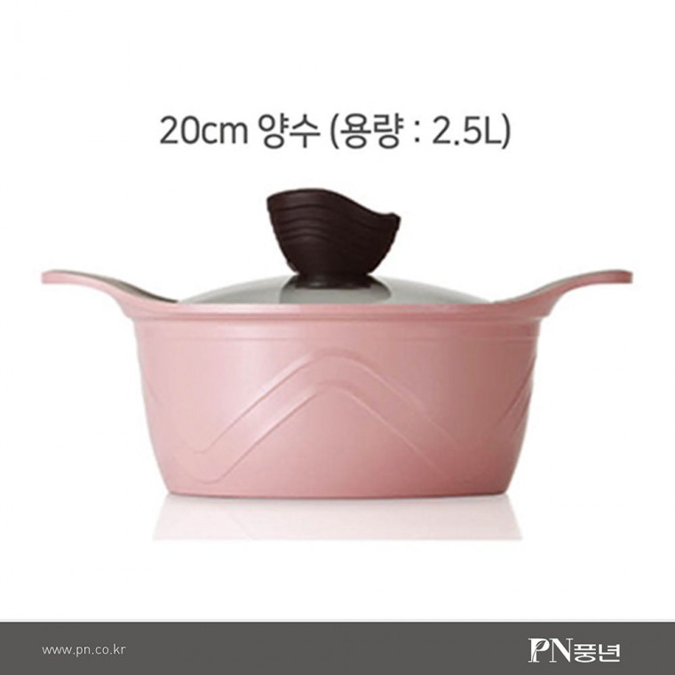 인덕션 포시아D 풍년 올라 냄비 20cm 양수 (2500ml) 편수 전골 곰솥