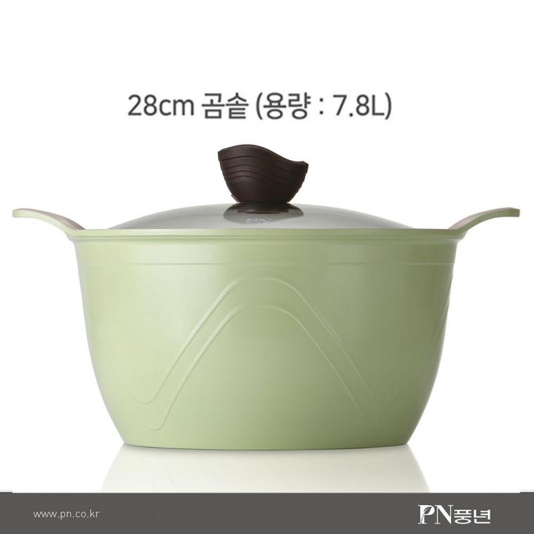 인덕션 포시아 풍년 올라 냄비 28cm 곰솥 (7800ml) 양수 편수 전골