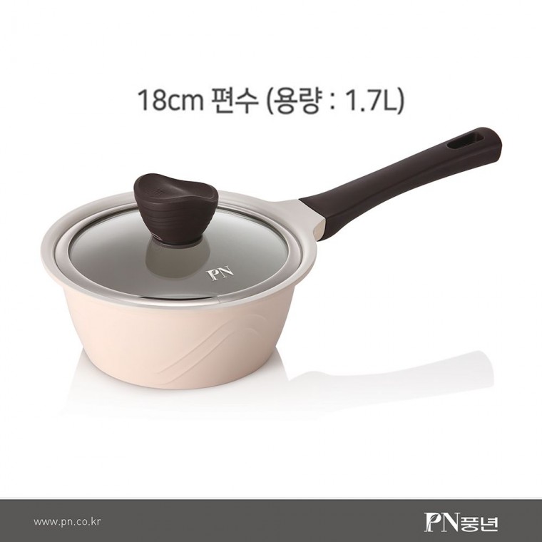 인덕션 포시아 풍년 올라 냄비 18cm 편수 (1700ml) 양수 전골 곰솥