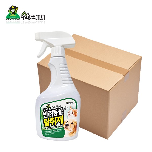 매직크린 바이오씨 반려동물탈취제 750ml 한박스10개입