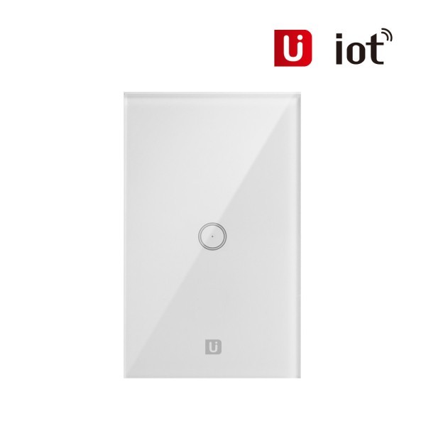 홈IOT 1구 스마트 벽스위치 SW10S UIOT