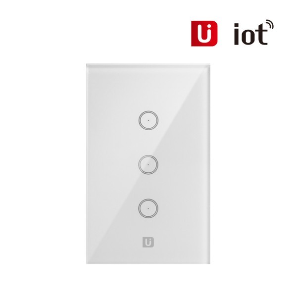 홈IOT 3구 스마트 벽스위치 SW30S UIOT