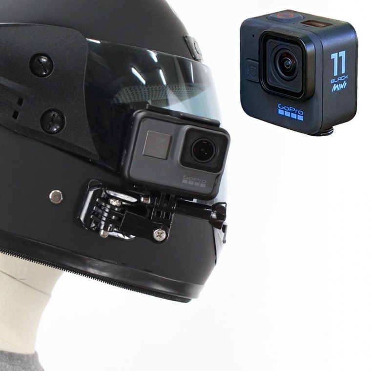 EA 고프로11 미니 호환 액션캠 헬멧 사이드 버클 마운트