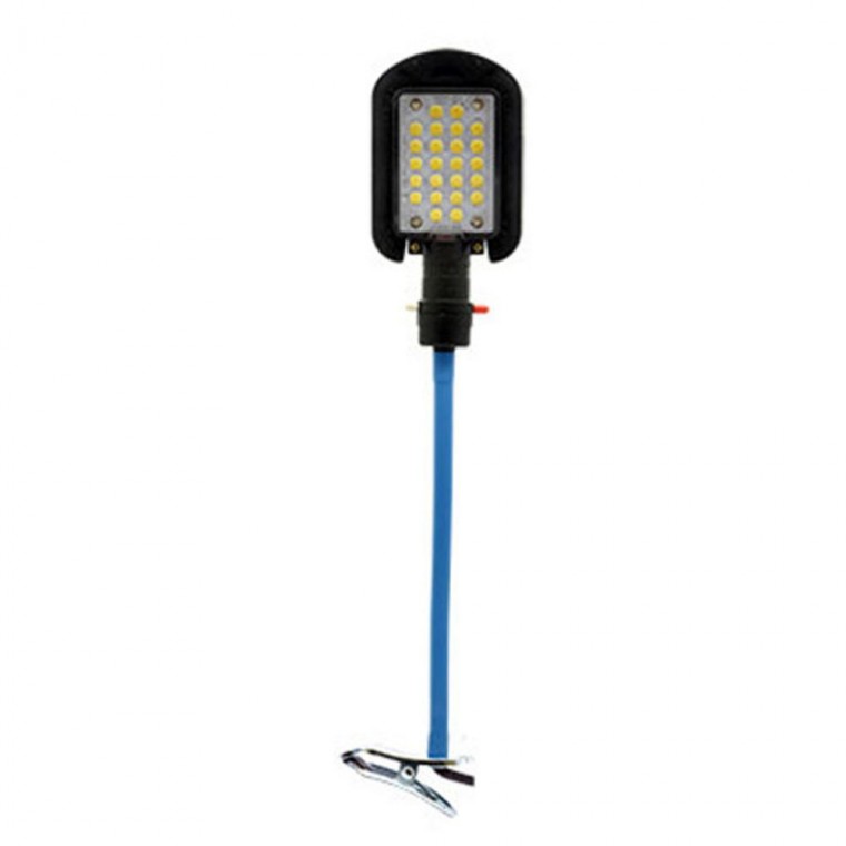 220V LED 작업등 1개 집게 자바라형 240C 국내제작