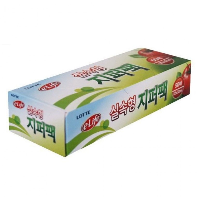 주방 지퍼 짚 팩 백 25x32x50매 30개 위생 봉투 비