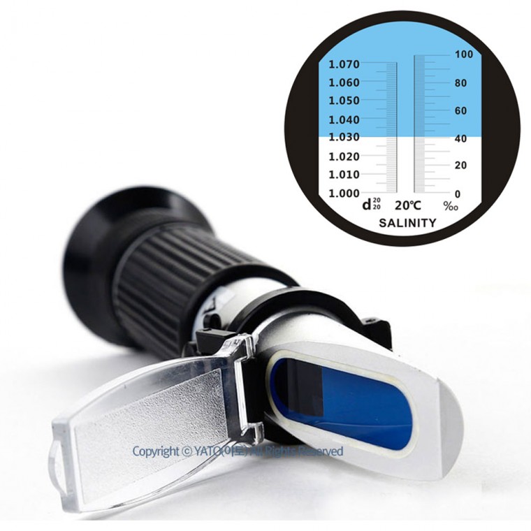 고농도 염분계 RZ118 광학식 비중계 굴절계 아쿠아리움 바다 수족관 야토