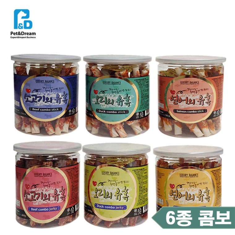 NPABC-370-A-강아지 고양이 콜라겐 간식 6종콤보