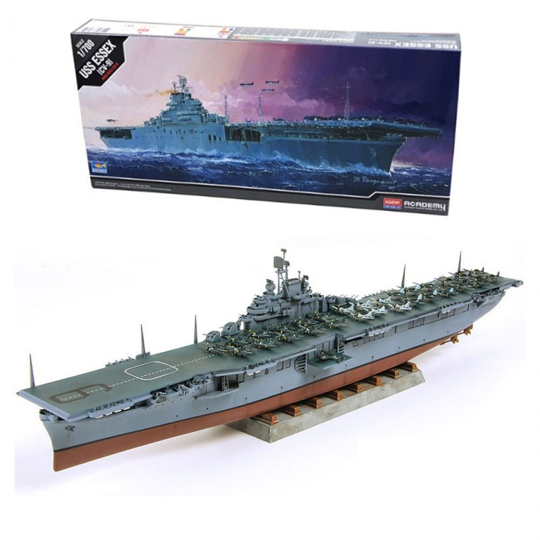 아카데미 1대700 미해군 에식스 CV-9 (USS ESSEX) (14408)