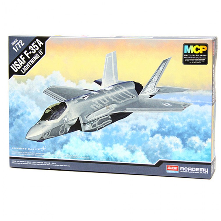 아카데미 프라모델 1대72 F-35A 미공군 라이트닝 II (12507) (MCP 멀티칼라키트)