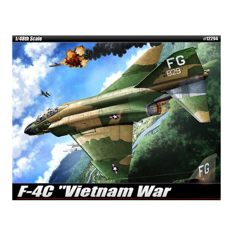 아카데미 1대48 F-4C Vietnam War (베트남전) 전투기 (12294)