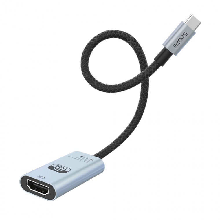 Soopii USB C to HDMI 2.0 4K HDR 젠더 CHF46A