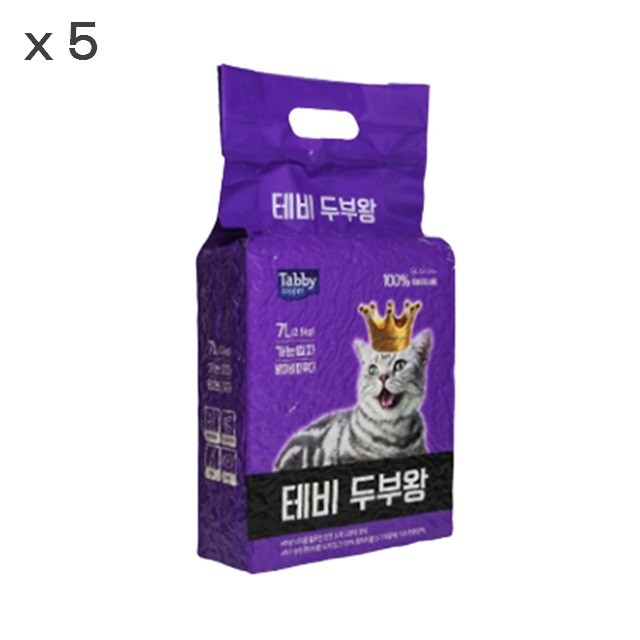 두부 가는입자 베이비파우더 7L(2.5kg)x5개 1박스