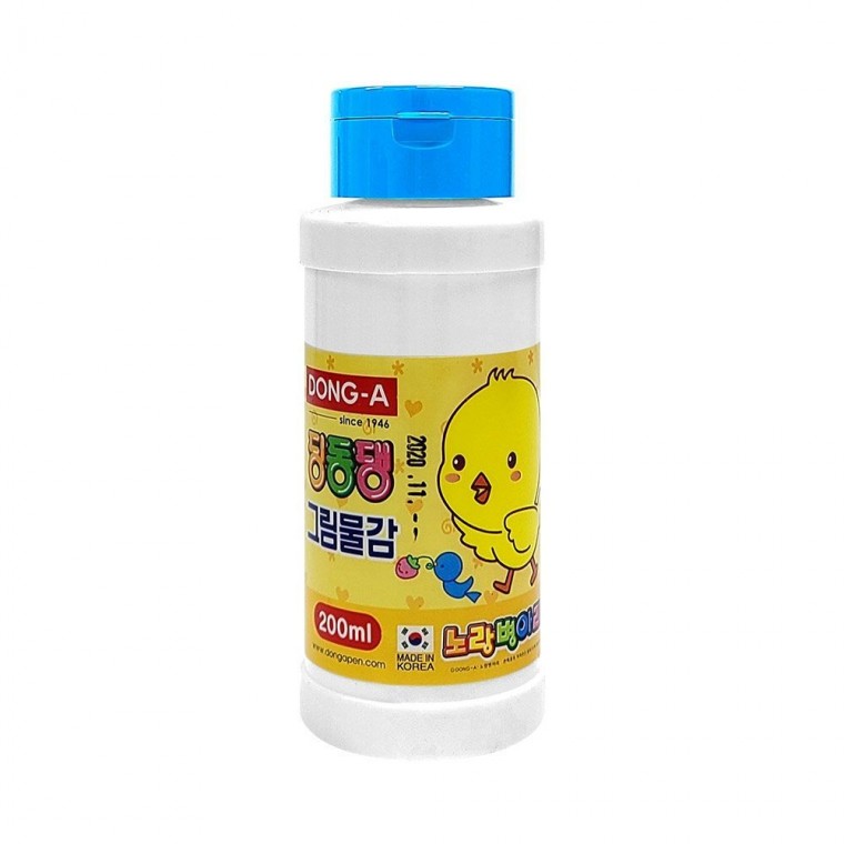 [동아] 단색물감 딩동댕물감 하늘 200ml 12개입