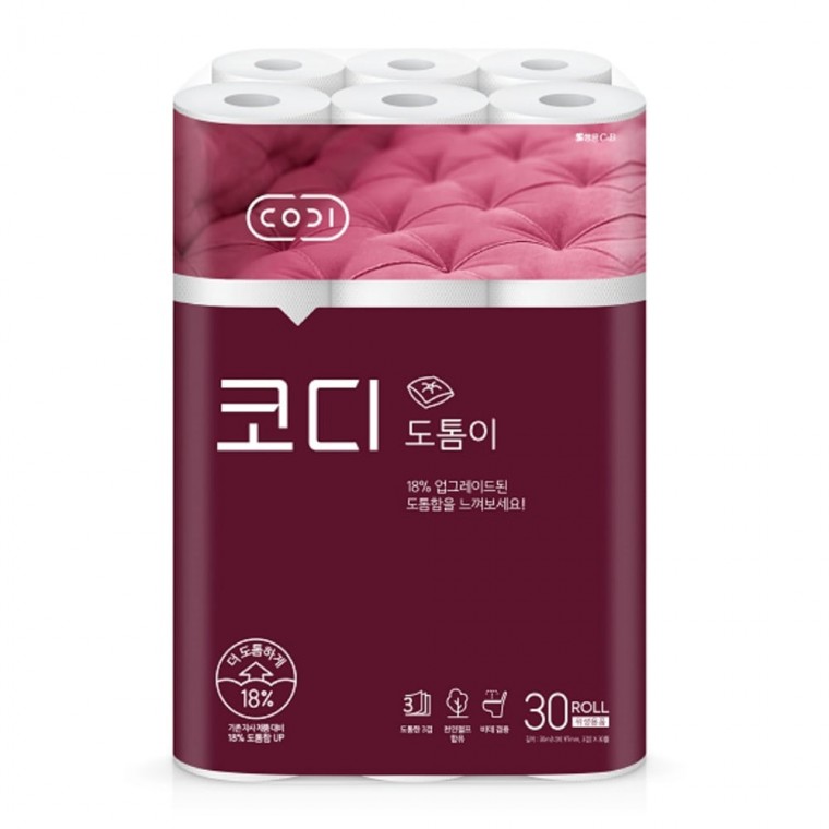 코디 도톰 화장지 30M x 30롤