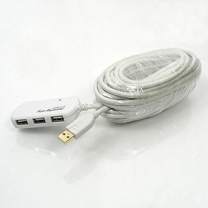 Coms USB 리피터 USB 4포트 허브 연장선 분배선