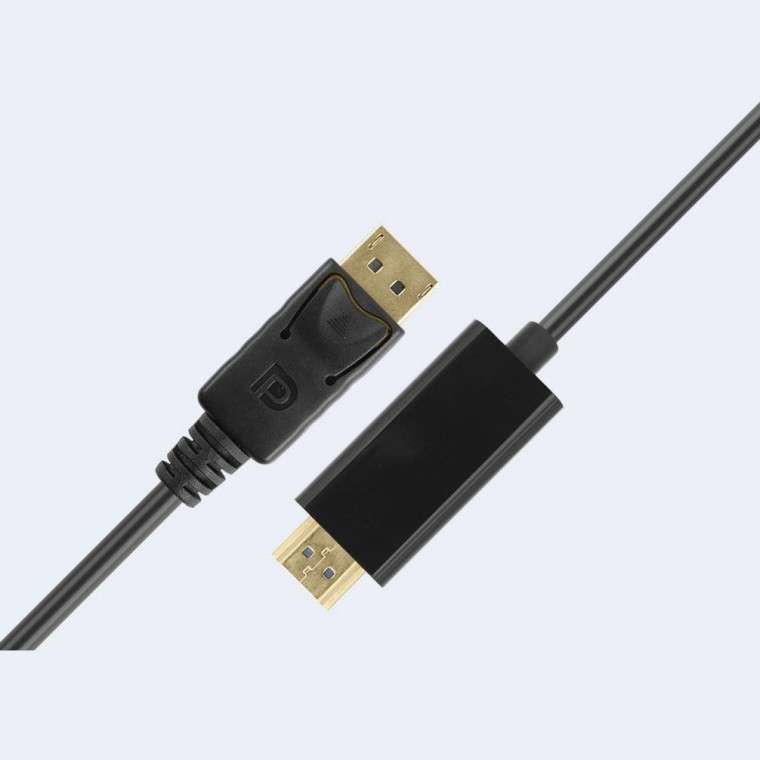 Coms 디스플레이 포트 to HDMI 변환 케이블 1.8M 영상
